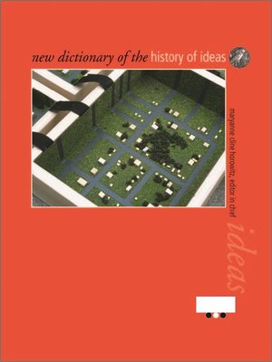 cover image of New Dictionary of the History of Ideas